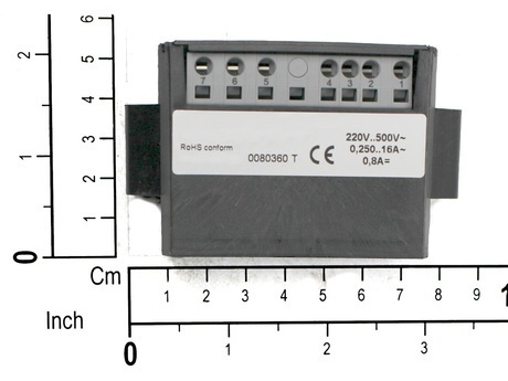 Bremsenansteuerung Bremsenansteuerung GF 0,8 A 220-500 V Demag Identnummer 26094384