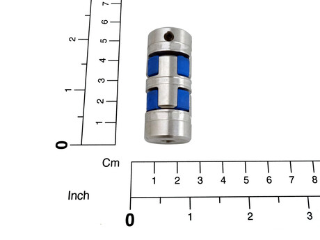 Kupplung · Nenn Durchmesser: 20 mm, Secondary Axle Durchmesser: 6 mm, Drive Axle Diameters: 6 mm, Nenn Torque: 1.8 Nm, Länge: 48 mm, Breite: 20 mm, Rotex 9 GS-DKM Demag Identnummer 26452084