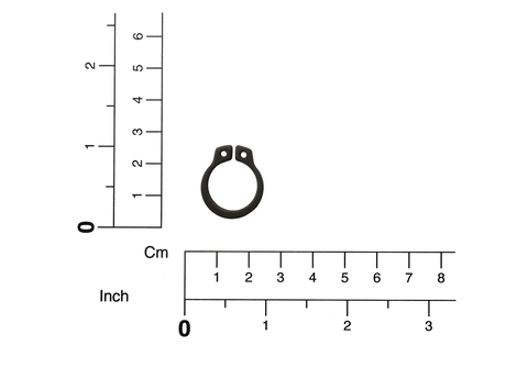 Sicherungsring · 17X1.5 Demag Identnummer 34244799