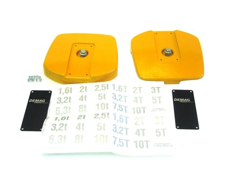 Seilrollenhaube Set · 160 4/1-P 200 Demag Identnummer 47925633