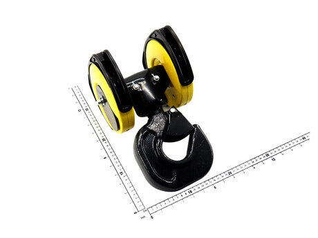 Hakenflasche · 3,2 T, Seildurchmesser: 6 mm, Amount of Pulleys: 2, Forging Typ and Größe: Single, HBC1.6 Demag Identnummer 52252927