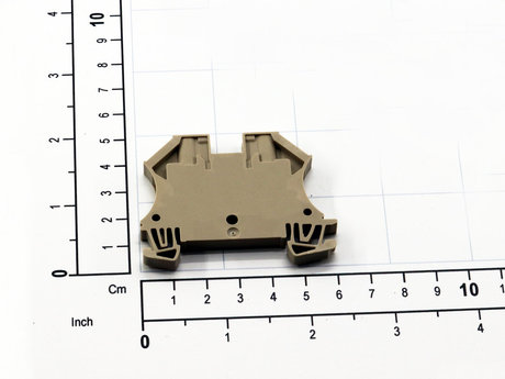 Klemmleiste · Conductor Cross-Section Range: 4 mm², Nenn Spannung: 800V, Nenn Strom: 32A, Farbe: Dark Beige, Certificates: UL/CSA/IEC Demag Identnummer 52266108