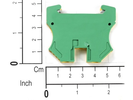 Klemmleiste · Conductor Cross-Section Range: 6 mm², Nenn Spannung: 800V, Farbe: Green-Yellow, Certificates: UL/CSA/IEC Demag Identnummer 52266116