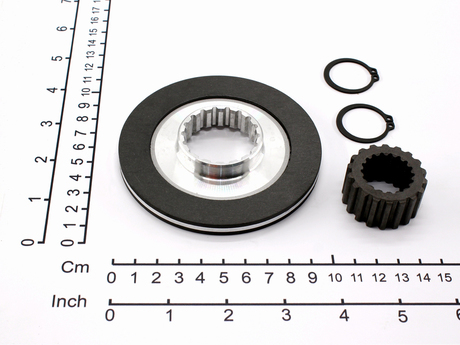 Bremsscheibensatz · Suitable for Brakes: NM38720, NM38721, Enthält Brake Wheel: Yes, Enthält Hub: Yes, Enthält Screws: No Demag Identnummer 52269586