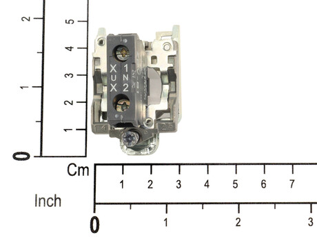 Kontrollleuchtengehäuse · Complete body light block assembly, Harmony XB4, metal, universal LED, body fixing collar, 24V AC DC Demag Identnummer 52274848