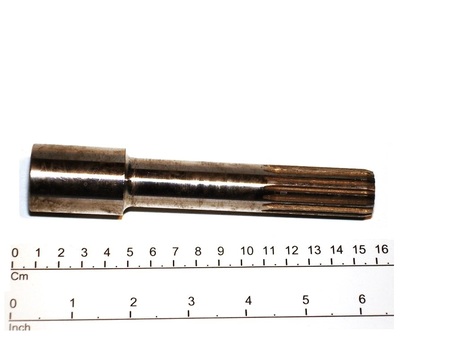 Welle · Länge: 150 mm, Max Durchmesser: 30 mm, Material: Stahl Demag Identnummer 52275101