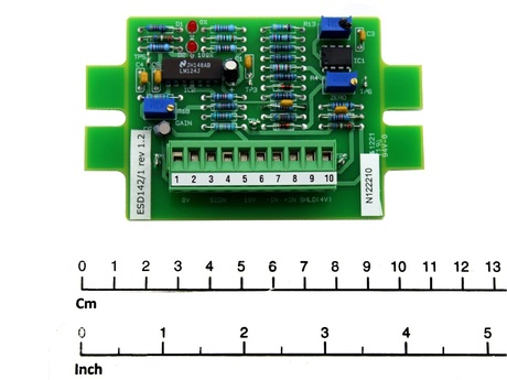 Verstärker · Half bridge strain gauge load sensors, Usage for older DVR 3 hoists Demag Identnummer 52283356