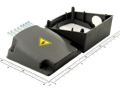 Anschlusskasten · Enthält both the upper and lower part Demag Identnummer 52287939