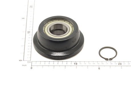 Radsatz; Mitlaufend · Travel wheel set for hoist trolley, Durchmesser: 100 mm, Wheel Typ: Idle, Treatment: Standard Demag Identnummer 52288016