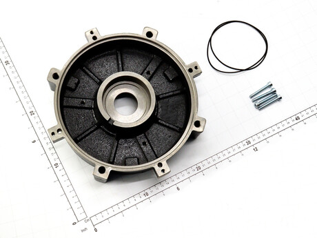Lagerschild · Set enthält bearing shield with O-ring and screws Demag Identnummer 52292763