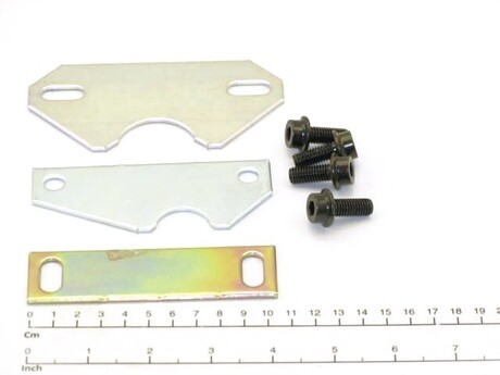 Befestigungssatz · Set enthält three clamps in different sizes and screws Demag Identnummer 52293632