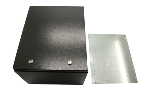 Schaltkasten · Measurements: 540 x 420 x 300 mm, Oberflächenbehandlung: RAL 7021 Demag Identnummer 52294088