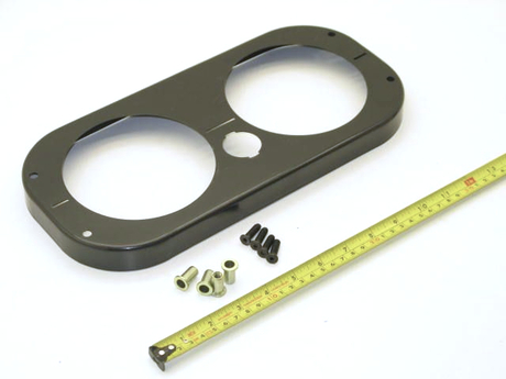 Abdeckung · Set enthält cover and separate screws, Cover Länge: 336 mm, Breite: 24 mm, Höhe: 160 mm, Farbe Code: RAL 7021 Demag Identnummer 52294929