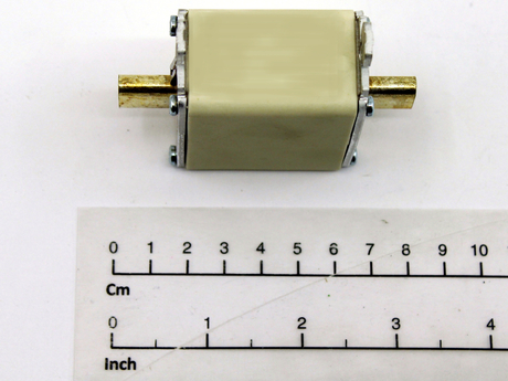 Sicherung · Nenn Strom: 80A, Nenn-Betriebs Spannung: 690VAC, Class: gG, Blade fuse Demag Identnummer 52295580