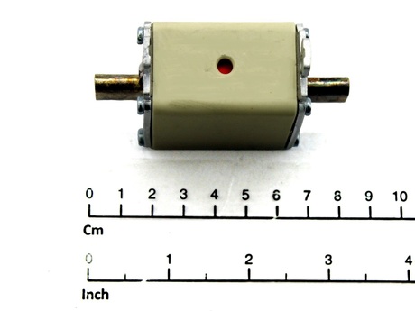 Sicherung · Nenn Strom: 125A, Nenn-Betriebs Spannung: 690VAC, Class: gG, Blade fuse Demag Identnummer 52295582