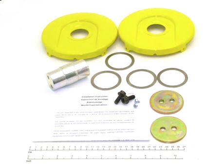 Abdeckplatte · Plate Typ: Circular Typ, Plate Durchmesser: 168 mm, Material: Stahl, Farbe Code: RAL 1021 Demag Identnummer 52296988