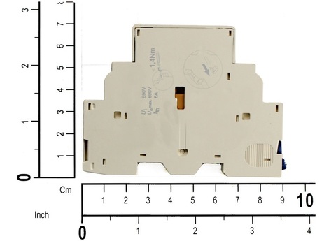Hilfskontaktblock · Hilfskontakte: 2 NO, Block Mounting Position: Side, Contactor Relay Range: TeSys/TeSys Deca. Nenn for operation up to 6A/690VAC and 6A/240VDC Demag Identnummer 52297226