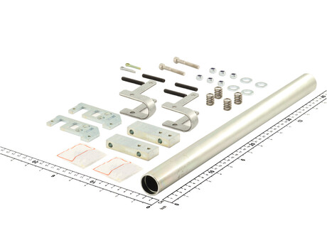 Rolle; Andruckrolle · Nenn Durchmesser: 30 mm, Länge: 402 mm, Material: Stahl Demag Identnummer 52297431
