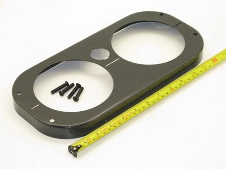 Abdeckungssatz · Set enthält cover and separate screws, Cover Länge: 336 mm, Breite: 24 mm, Höhe: 160 mm, Farbe Code: RAL 7021 Demag Identnummer 52298203