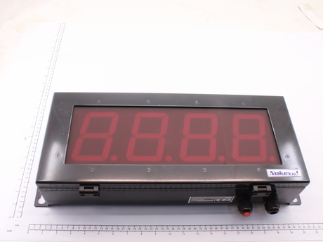 Anzeige · Supply Spannung: 41...265VAC/DC, Typ of Display: 4 Digit/2channel, Leistung Requirement: 25W, IP Class: IP65, Temperature Range: -35...+50C, IP Class: IP66, Farbe: Red, LED Demag Identnummer 52298575
