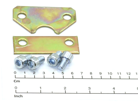 Klemme · For DVR 3, Set enthält 2 different clamps and screws Demag Identnummer 52299823