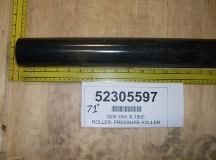 Rolle; Andruckrolle · Nenn Durchmesser: 60,3 mm, Länge: 1800 mm, Material: Stahl Demag Identnummer 52305597