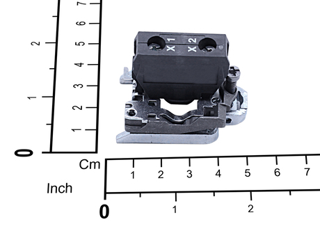 Kontrollleuchtengehäuse · Light block with body fixing collar, Metal, Base Typ: BA9s, Nenn Supply Spannung: 250V Demag Identnummer 52311034