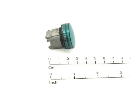 Linse · Grün, für BA 9S Glühbirne Demag Identnummer 52311039
