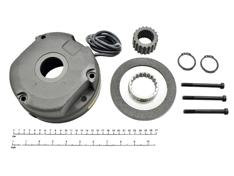 Bremse · Nenn Spannung: 180VDC, Nenn Torque: 100 Nm, Enthält: Brake Wheel, Hub, Screws and Retaining Rings Demag Identnummer 52318372