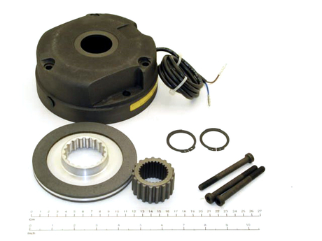 Scheibenbremse · Geeignet für Motoren: MF13Z, Spannungsversorgung/Bremsspulenspannung: 660–690V/290V, Bremsmoment: 100Nm, enthält Nabe: Ja, enthält Schrauben: Ja Demag Identnummer 52318421