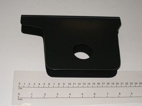 Rollenhalter · Durchmesser: 6,5 mm, Länge: 31 mm, Breite: 226 mm, Höhe: 153 mm, Farbe Code: RAL 7021 Demag Identnummer 52318816