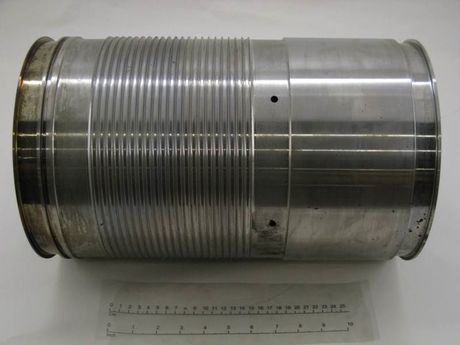 Seiltrommel · QZ. Trommellänge A/Einscherung R2. Demag Identnummer 52321381