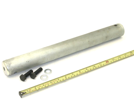Welle · Set enthält shaft, screws and washers. Shaft Länge: 446 mm, Durchmesser: 48 mm, Material: Stahl Demag Identnummer 52323674