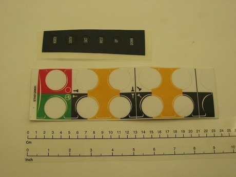 Aufkleber · Kompass/ANSI-Aufkleber für PBQ12 Demag Identnummer 52334386