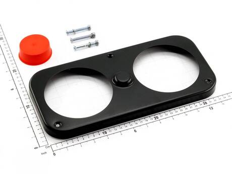 Abdeckung · Cover assembly, Driving, Länge: 340 mm, Breite: 165 mm, Höhe: 29 mm Demag Identnummer 52342037