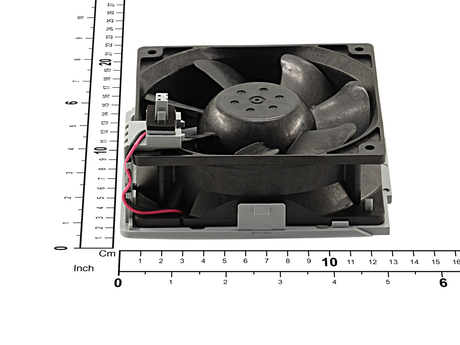 Lüfter · Inverter main fan 24VDC 120mm. Suitable for D2V007, D2V011 (F-series 380-500VAC Fr5) Demag Identnummer 52355591