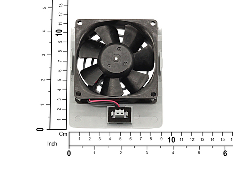 Lüfter · Inverter main fan 24VDC 80mm. Suitable for D2V002, D2V003, D2V004, D2V005 (F-series 380-500VAC Fr4) Demag Identnummer 52371614