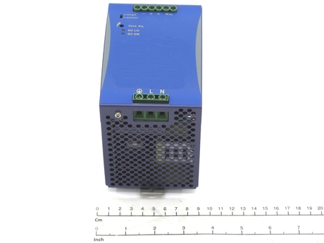 Stromversorgung · Phases: 1-phase, Output Spannung: 24VDC, Output Strom / Leistung: 10A / 240W, Supply Spannung: 115…230VAC Demag Identnummer 52411573