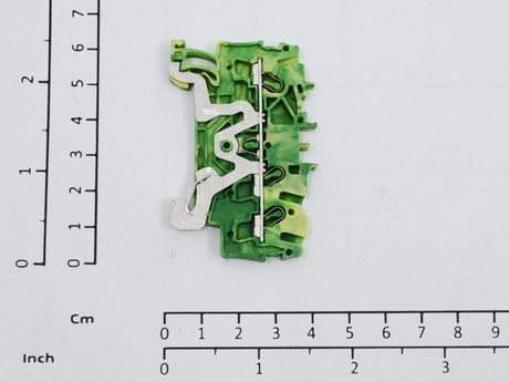 Klemmleiste · Conductor Cross-Section Range: 0.25…4 mm², Farbe: Green/Yellow, Certificates: UL/CSA/IEC/EN Demag Identnummer 52486284