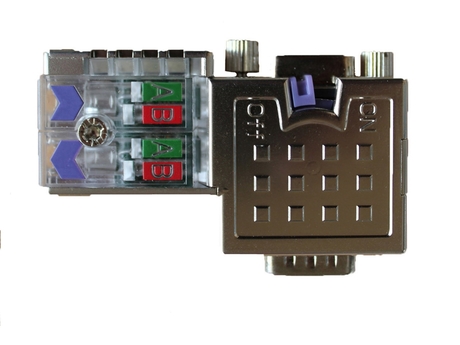 Busverbindung · Connector Usage: Profibus, Entry: 90 Degree, Typ: Female Demag Identnummer 52677978