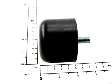 Gummipuffer · Material: Gummi, Durchmesser: 63 mm, Länge: 53 mm, Befestigungsart: Mittelverschraubung, Schraubengröße: M10 Demag Identnummer 52797306