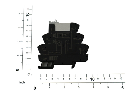 Relais · Spulenspannung: 24…230V, Number and Typ of Contacts (Thermal Strom): 1 CO (6A), Contact Material: AgNi Demag Identnummer 53818484