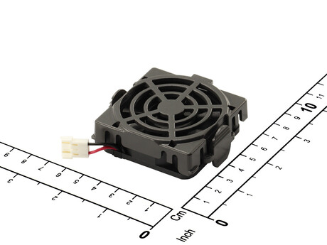 Lüfter und Abdeckung · Ventilator TDU-FKMC für TDU009E Demag Identnummer 55573691