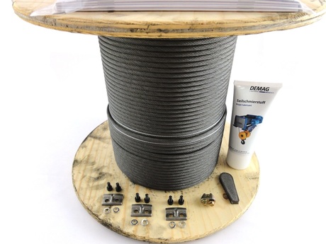Drahtseilset P 400 13 H 7 4/1 - 20,7m DE Demag Identnummer 58643633