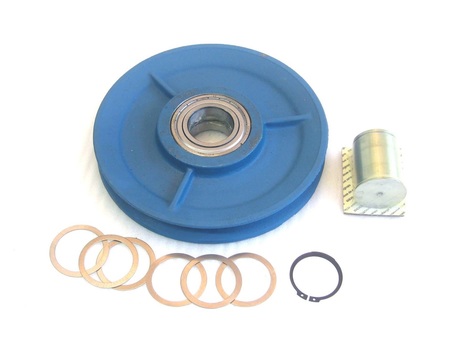 Seilrollenset · Sheave Durchmesser: 263 mm, Pitch Durchmesser: 249 mm, Seildurchmesser: 13 mm, Bearing Included: Yes, 225 13P 400 Demag Identnummer 59343633