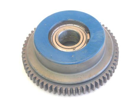 Radsatz · 140 MM, mit Zahnung, zylindrisch, U + KP 4T Demag Identnummer 59742933