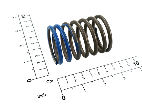 Druckfeder · Wire Durchmesser: 4,5 mm, Außendurchmesser: 47 mm, Ax ial Länge: 65 mm, Material: Stahl, 4,5 x 42,5 x 65 - Bl 300 Demag Identnummer 60219344