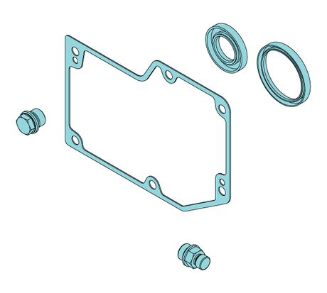 Dichtungsset · DHR DHR3 sealing set for P2-motor gear Demag Identnummer 68694322