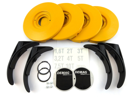 Seilrollenhaube Set 4/1 Demag Identnummer 70398133