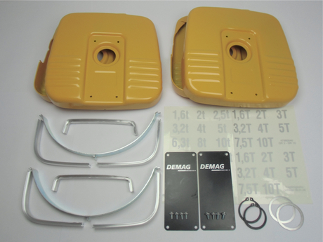 Seilrollenhaube Set 4/1. 4/2 Demag Identnummer 70598233